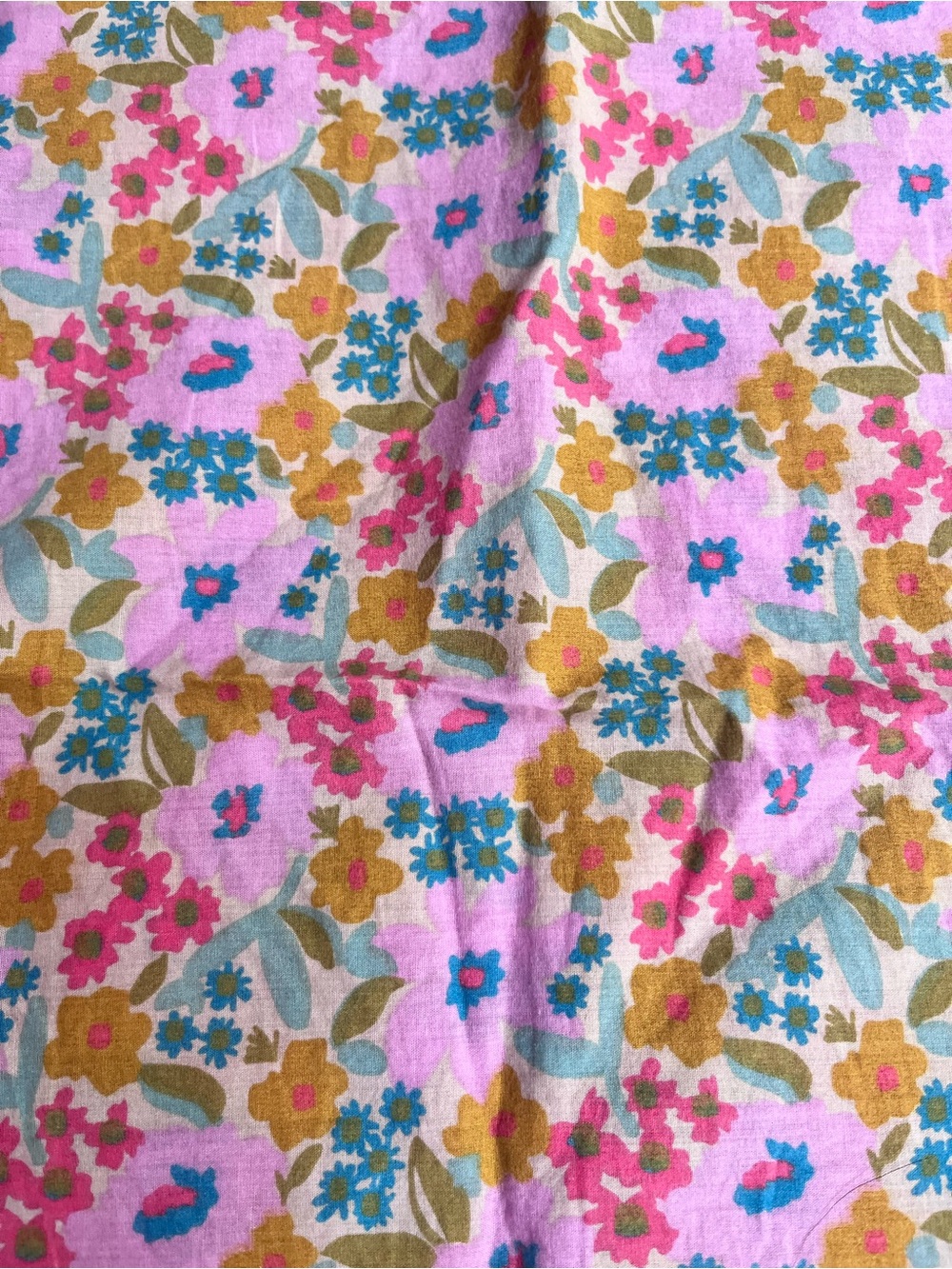 NATURAL LIFE Mix and Match Pastel Floral Cotton Sheet Set - Picture 16 of 16